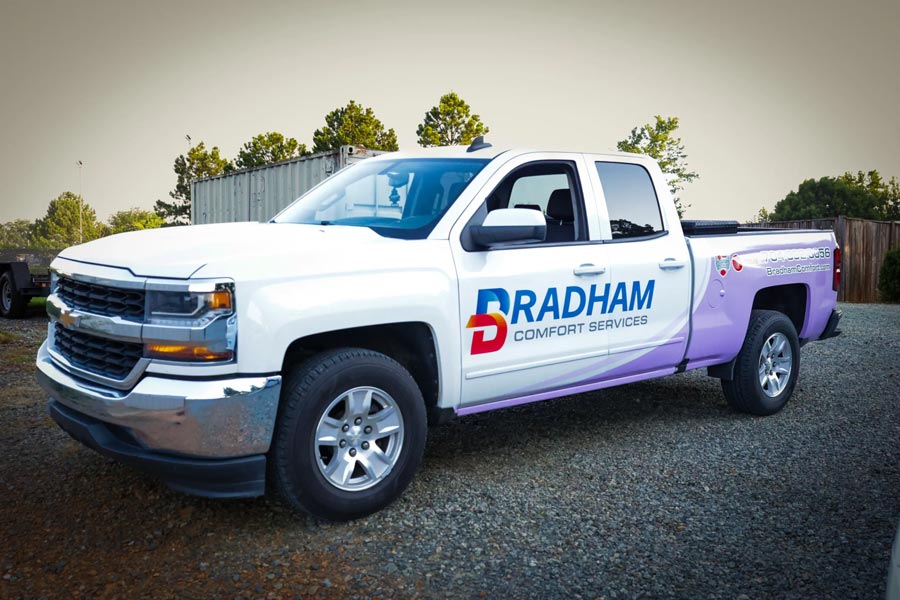 Bradham comfort services truck