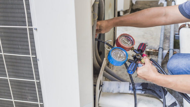 Heat Pump Maintenance Refrigerant Check